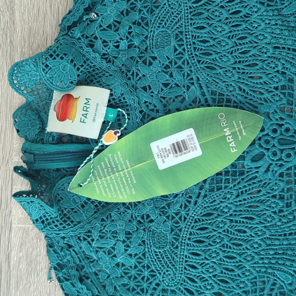 Guipure maxi dress